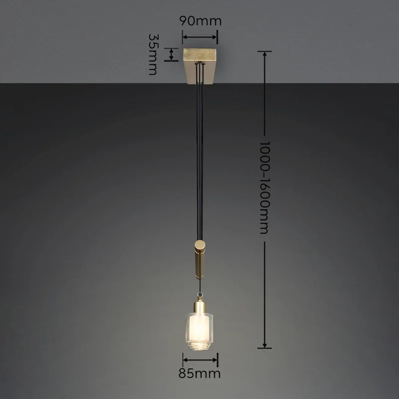 Hanglamp Neralo 4-lamps, goudkleurig, metaal, E14, verstelbaar von Reality in Gold, Transparent, Weiß – Produktfoto