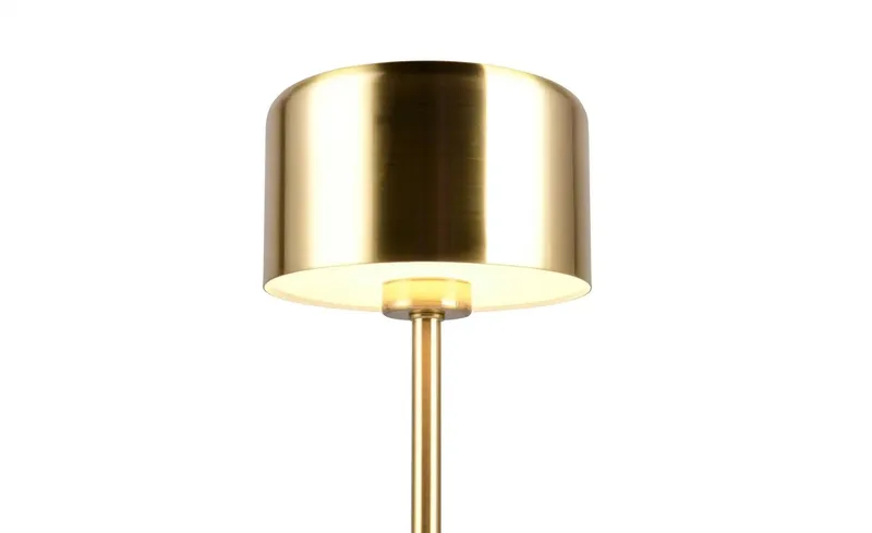 Jeff LED tafellamp, hoogte 30 cm, metaal van Reality in Mat messing – productfoto 5 van 5