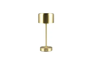 Jeff LED tafellamp, hoogte 30 cm, metaal van Reality in Mat messing – productfoto 4 van 5