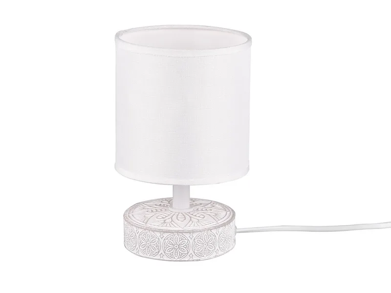 LED Nachttischlampe, LED wechselbar, Warmweiß, klein-e orientalisch-e Fensterlampe für die Fensterbank Höhe 20cm de Reality en Blanc – photo produit