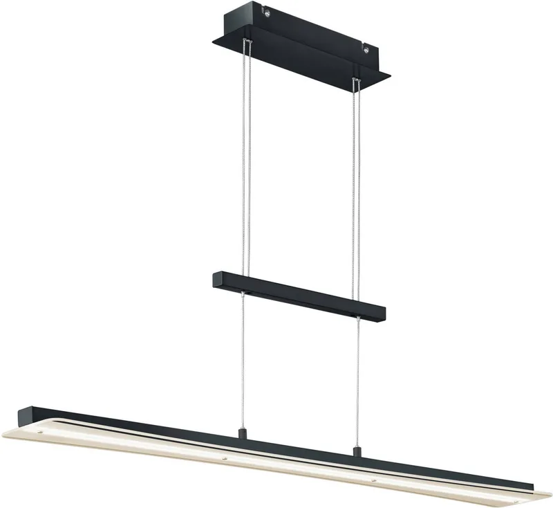LED Pendelleuchte Smash, Dimmer, mehrere Helligkeitsstufen, LED fest integriert, Farbwechsler de Reality en Noir – photo produit