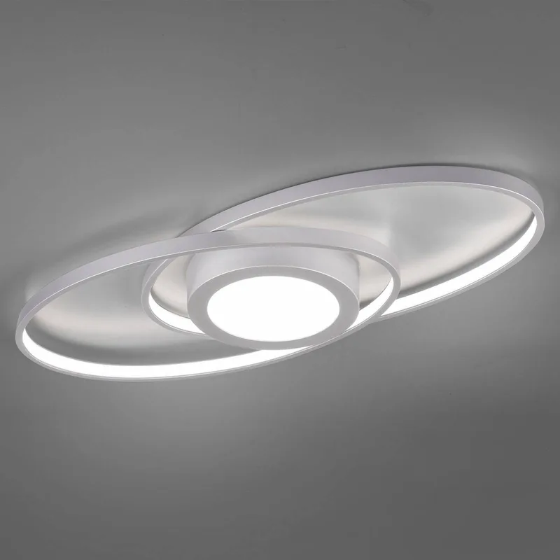 LED plafondlamp Galaxy, dimbaar de Reality en Titaankleurig – photo produit