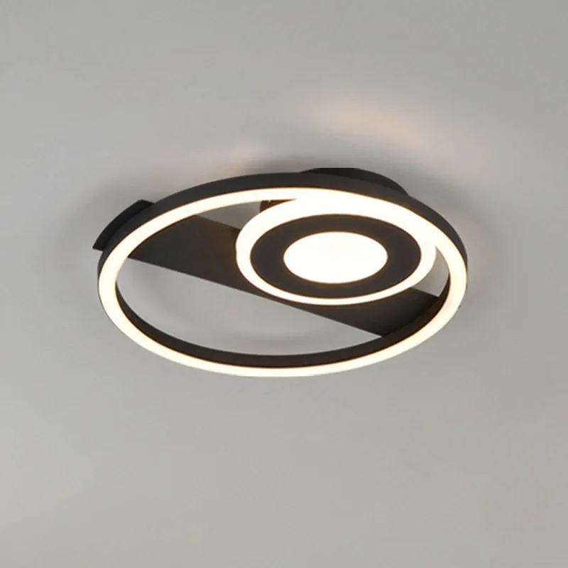LED plafondlamp Horus, 2.500 lm, 3.000 K, metaal de Reality en Noir – photo produit