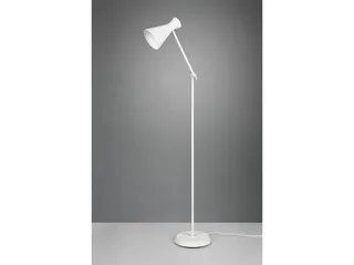 LED Stehlampe, Dimmfunktion, LED wechselbar, Warmweiß, Leselampe Ecke dimmbar, Designklassiker Industrial, Höhe 150cm de Reality en Blanc – photo produit 3 sur 5