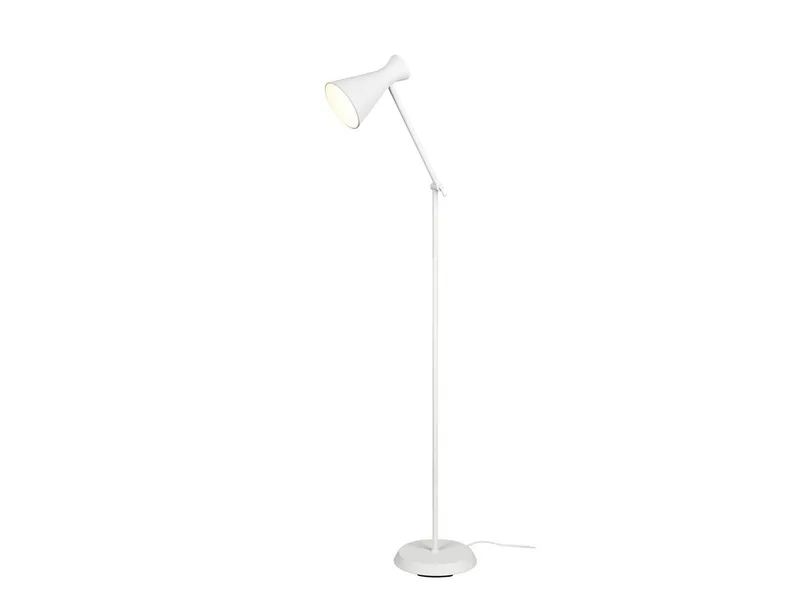 LED Stehlampe, Dimmfunktion, LED wechselbar, Warmweiß, Leselampe Ecke dimmbar, Designklassiker Industrial, Höhe 150cm de Reality en Blanc – photo produit 1 sur 5