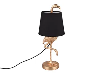 LED Tischleuchte, LED wechselbar, Warmweiß, große ausgefallene Designer-lampe Tierlampe Fensterbank gold-en H 33cm de Reality en Or – photo produit 4 sur 5