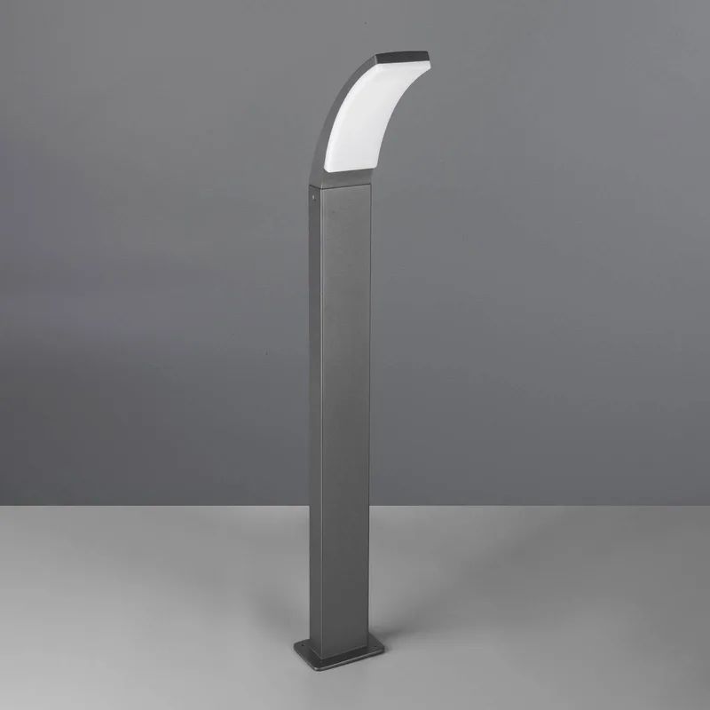 LED tuinpadverlichting Beja, aluminium, hoogte 100 cm från Reality i Antracit – produktbild