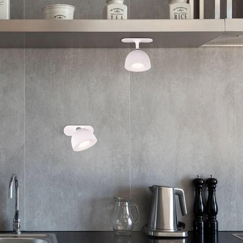 Maxima LED tafellamp, hoogte 41 cm, kunststof de Reality en Blanc – photo produit