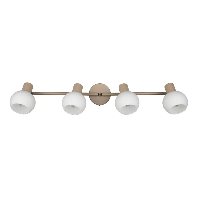 Plafondlamp Boba, 4-lamps, beige, E14, metaal van Reality in Beige, Wit – productfoto