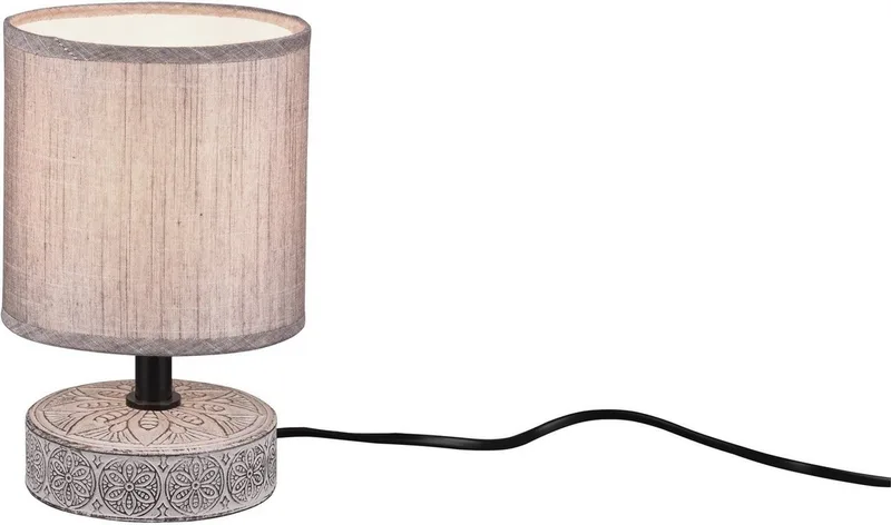 Lampe de table\, Marie 1xE14 de Reality en Marron – photo produit