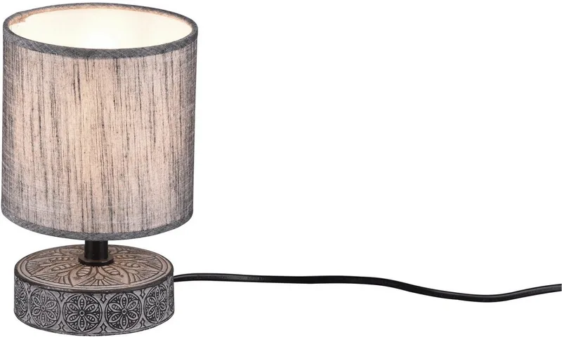 Lampe de table\, Marie 1xE14 de Reality en Gris – photo produit
