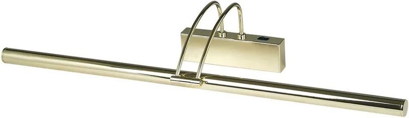 LED-gallerilampe Piktura, poleret messing fra Searchlight i Bronze – produktbillede
