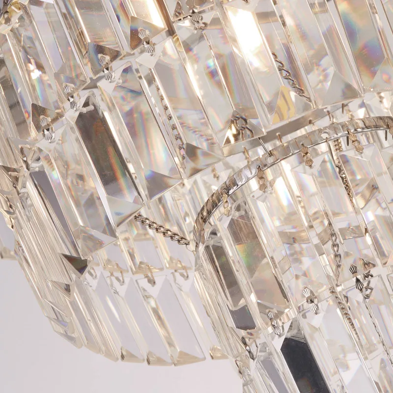 Loftlampe til badeværelse Orion IP44, Ø 50cm fra Searchlight i Krom, Sølv – produktbillede