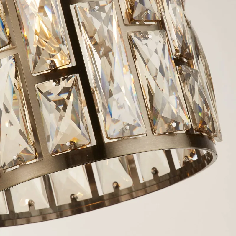 Bijou hanglamp, 1-lamp, messing, kristalglas by Searchlight in Brass, Gold – product photo