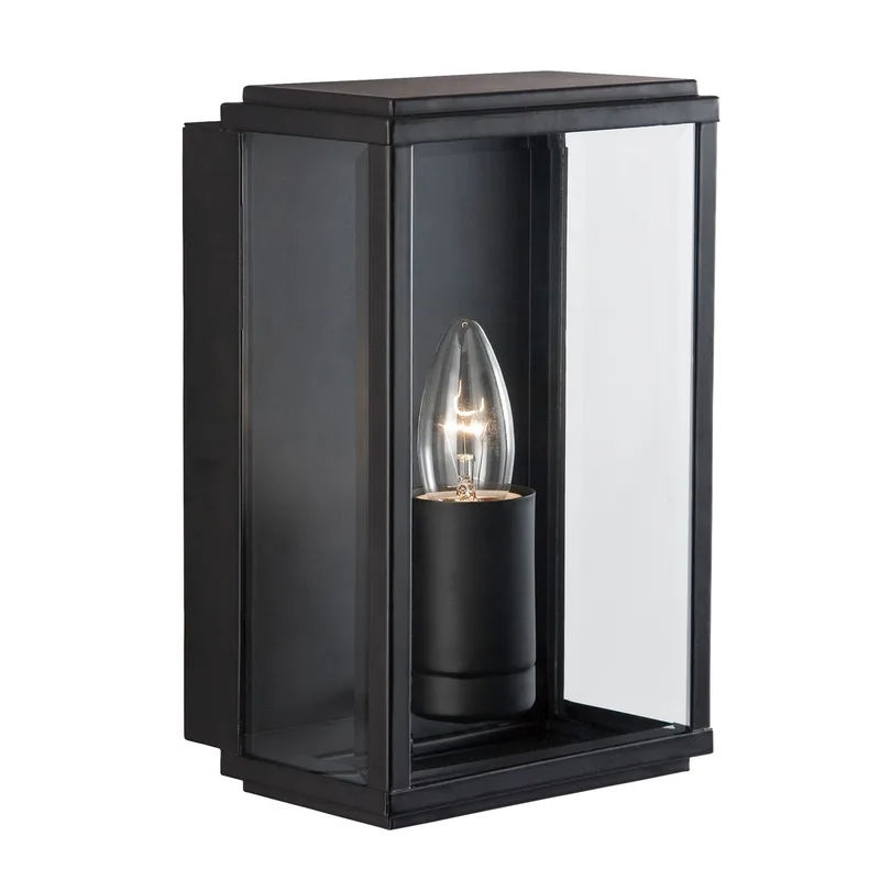 Buitenlamp Box H 25 cm zwart by Searchlight – product photo