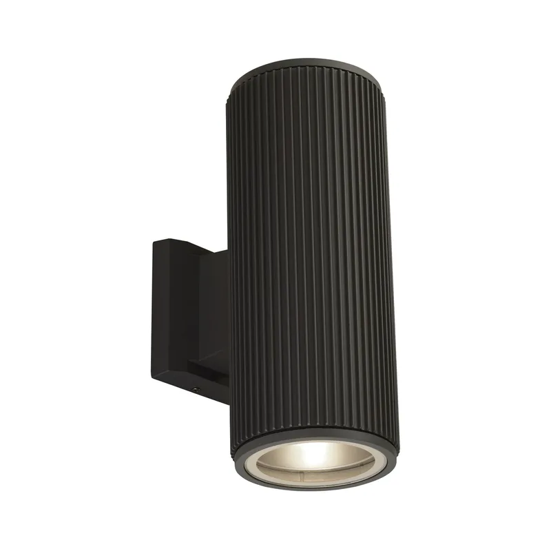 Buitenlamp Hamburg H 28 cm zwart von Searchlight – Produktfoto
