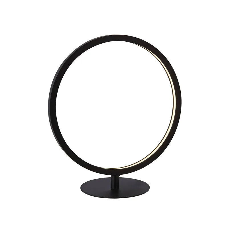 Cirque LED tafellamp, metaal, 33 cm hoog fra Searchlight i Sort – produktbillede