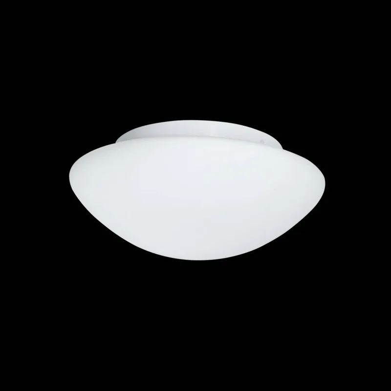 Glas-Außenwandleuchte Tokyo 23 cm IP44 von Searchlight in Weiß – Produktfoto