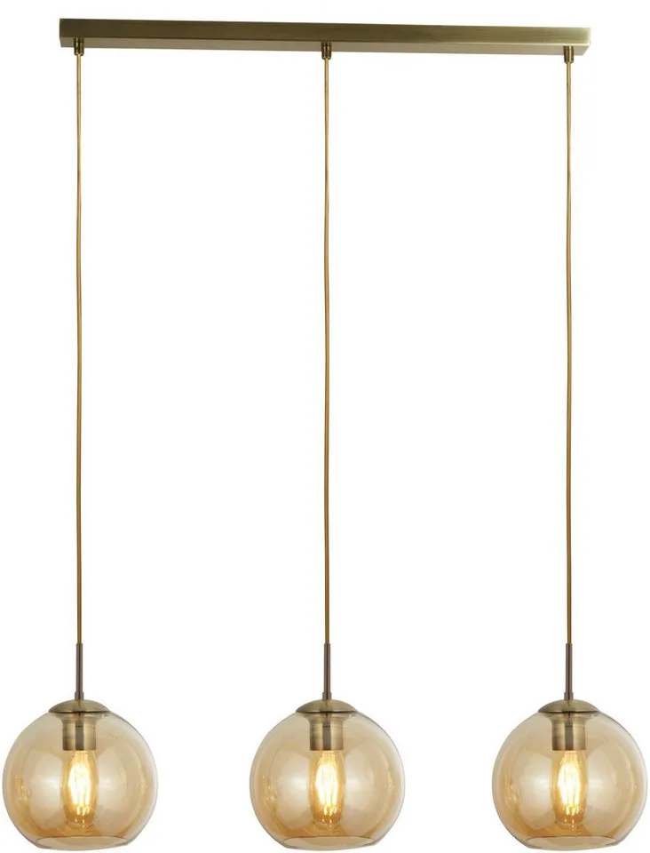 Hängeleuchte Balls 3Lt Bar Pendant, Leuchtmittel wechselbar de Searchlight en Or – photo produit 1 sur 5