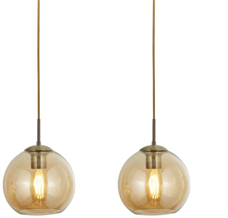 Hängeleuchte Balls 3Lt Bar Pendant, Leuchtmittel wechselbar de Searchlight en Or – photo produit 4 sur 5