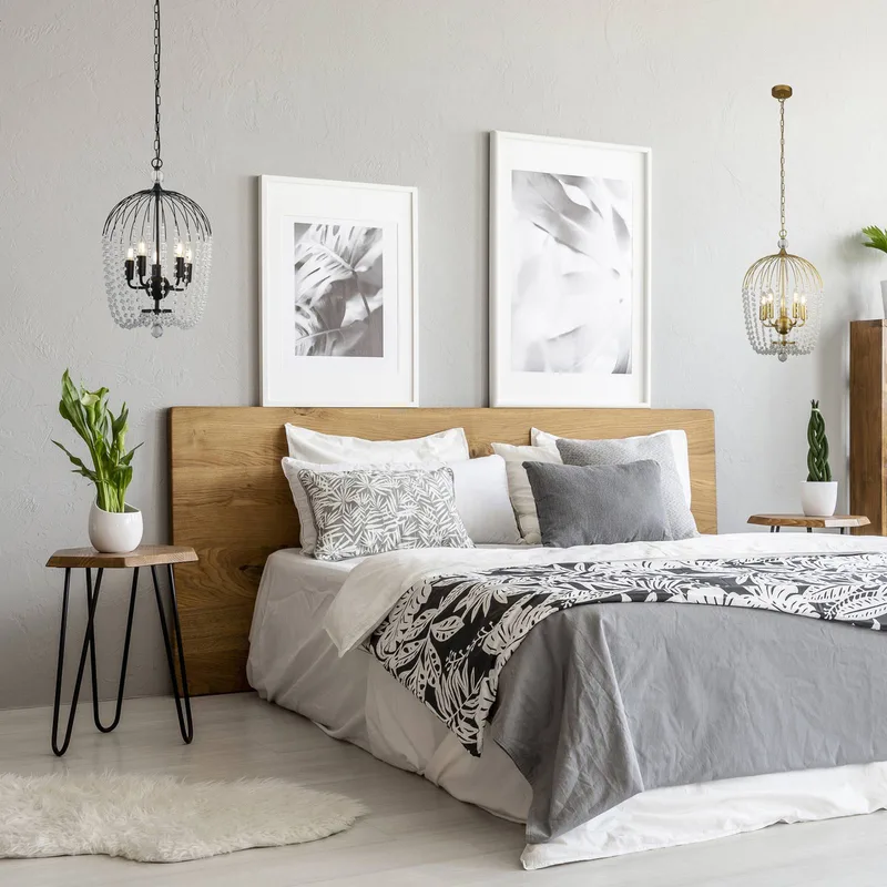 Hanglamp douche, goud/helder, kristalglas, E14, Ø 36 cm de Searchlight en Or, Helder – photo produit