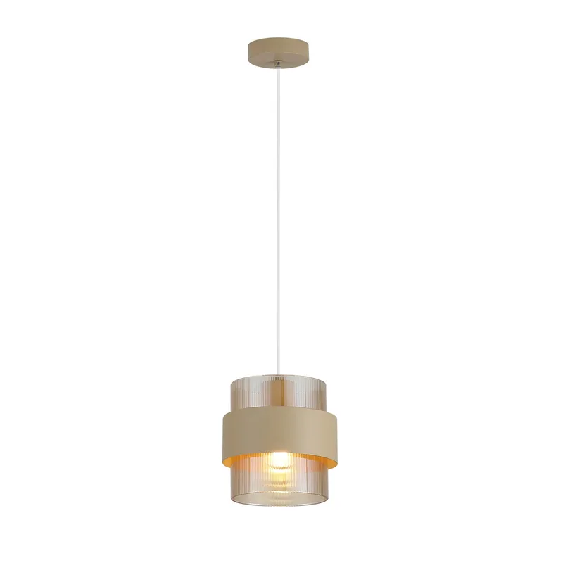 Hanglamp Royal Ø 18 cm beige från Searchlight – produktbild