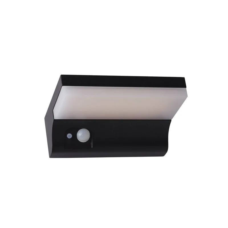 LED buiten wandlamp op zonne-energie 67417BK de Searchlight en Noir – photo produit