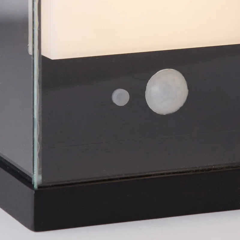 LED buiten wandlamp op zonne-energie 67419BK de Searchlight en Noir – photo produit