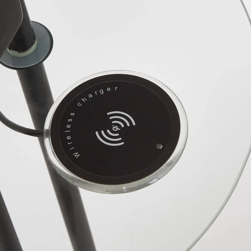 LED vloerlamp Moeder & Kind, laadoppervlak, dimbaar de Searchlight en Noir – photo produit