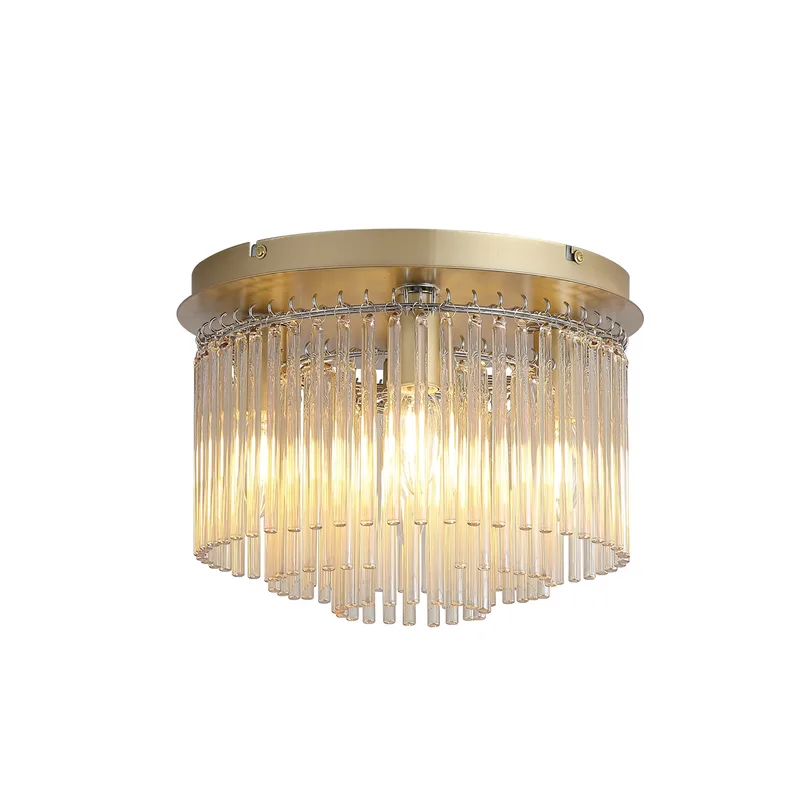 Plafondlamp Swizzle 5 lichts Ø 32 cm mat goud van Searchlight – productfoto