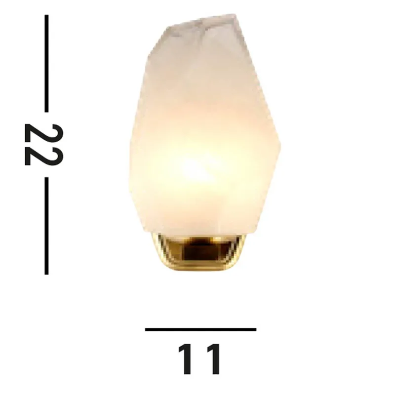 Rocky wandlamp, 1-lamp, messingkleurig, staal, glas, IP44 von Searchlight in Messingkleurige satijnen afwerking, Weiß – Produktfoto