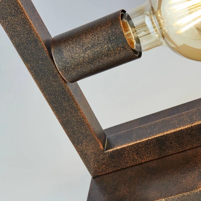 Tafellamp Rustic in de Searchlight en Roestbruin – photo produit