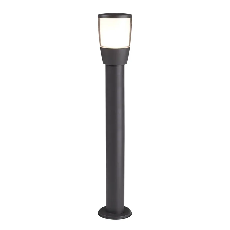 Tuinpadverlichting Tucson van gegoten aluminium de Searchlight en Gris foncé, Blanc – photo produit
