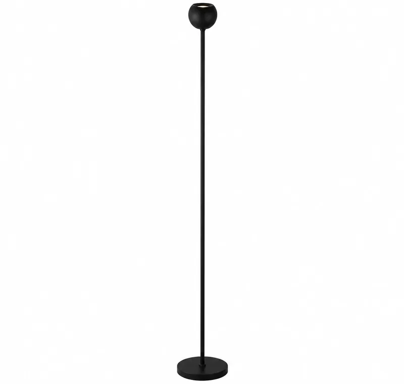 Vloerlamp Eindhoven H 180 cm zwart de Searchlight – photo produit