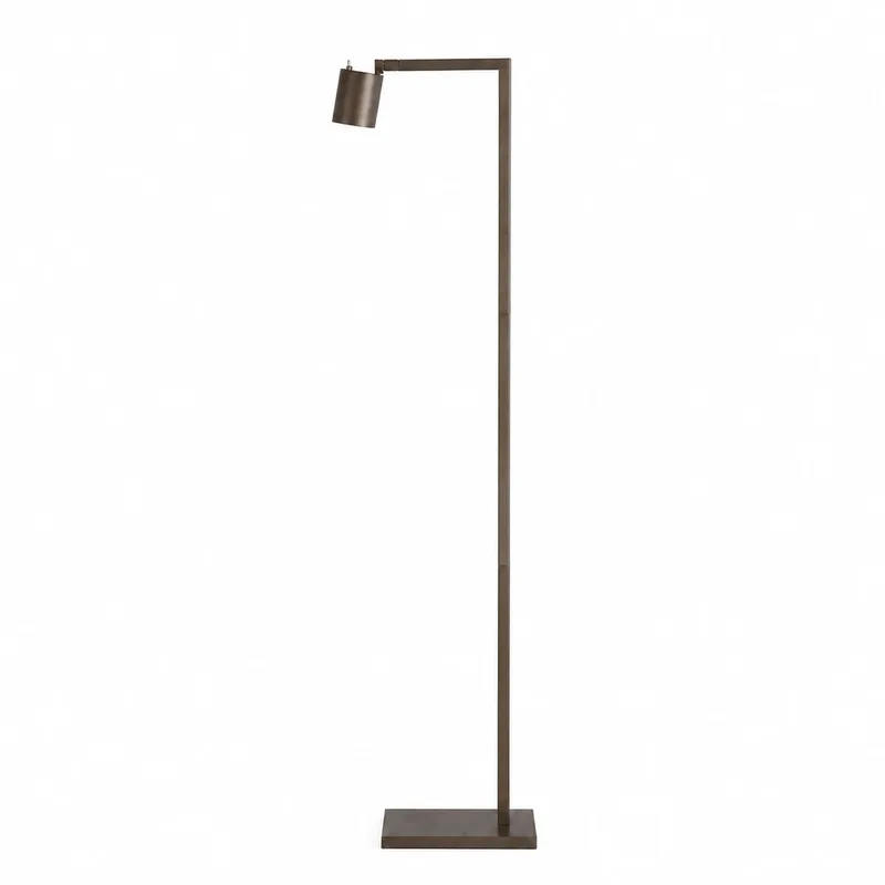 Vloerlamp Office H 120 cm brons goud fra Searchlight – produktbillede