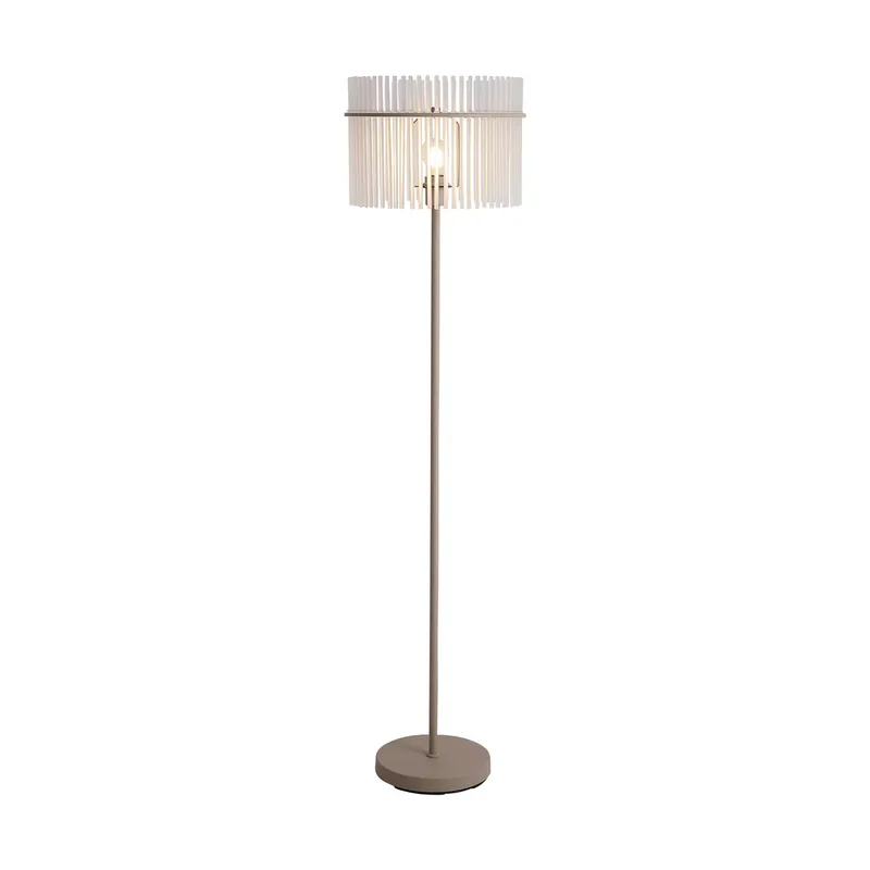 Vloerlamp Swizzle H 152 cm beige fra Searchlight – produktbillede