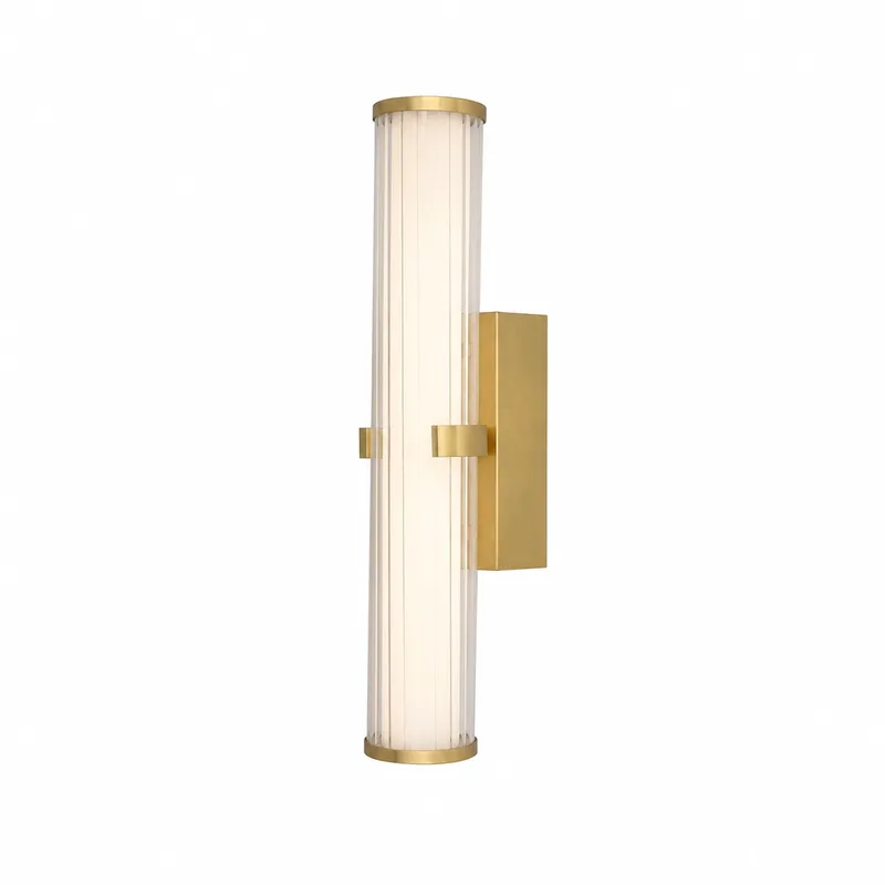 Wandlamp Clamp H 43 cm IP44 goud by Searchlight – product photo