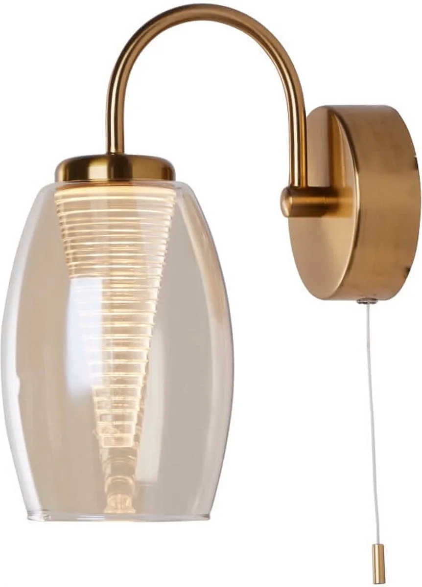 Wandlamp Cyclone brons - 97292-1CP de Searchlight en Koper brons – photo produit