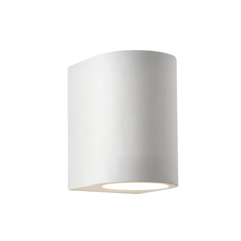 Wandlamp Plaster H 15 cm wit van Searchlight – productfoto