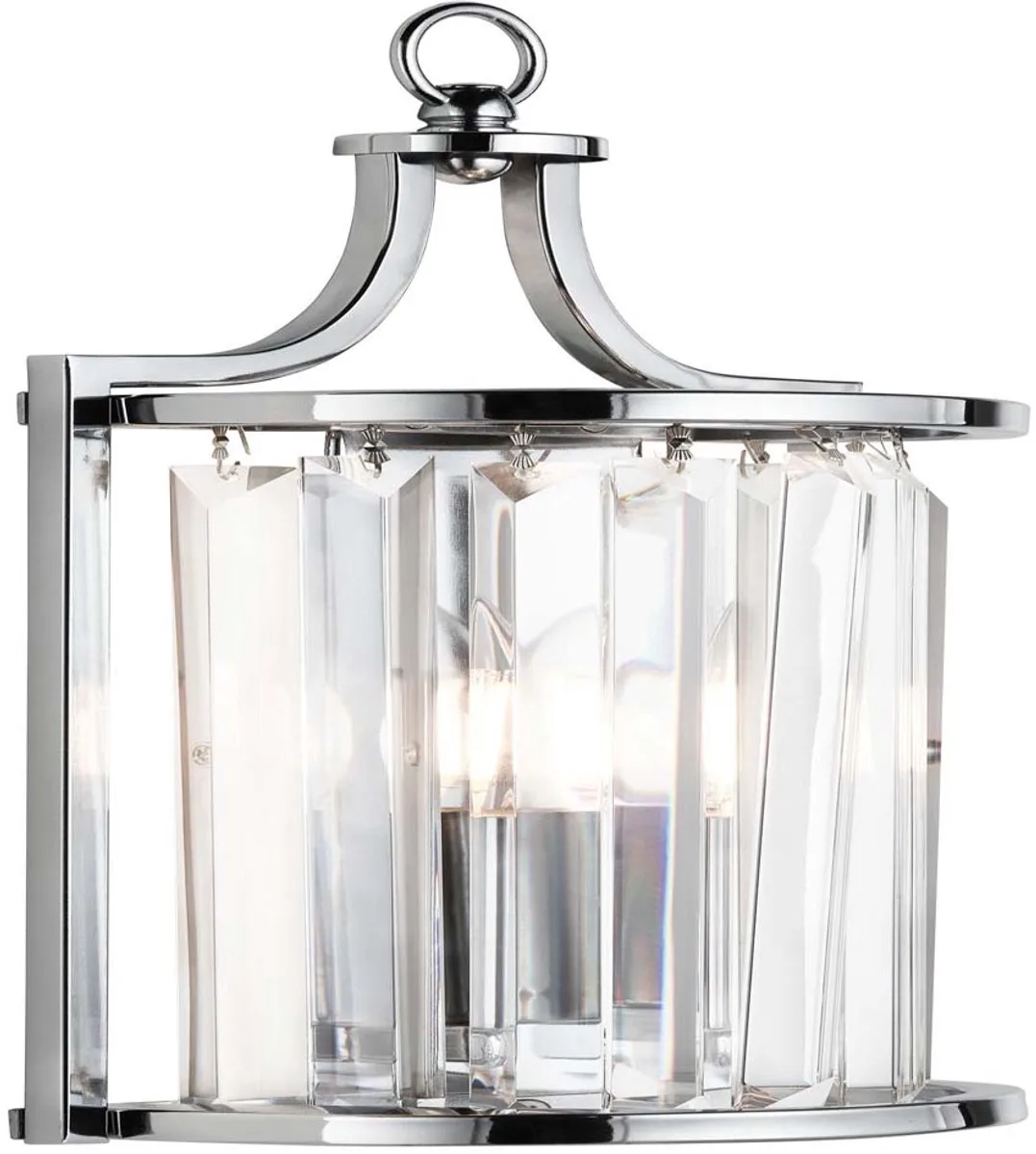 Wandspot verlichting chroom hal kantoor eetkamer slaapkamer woonkamer de Searchlight en Argent – photo produit