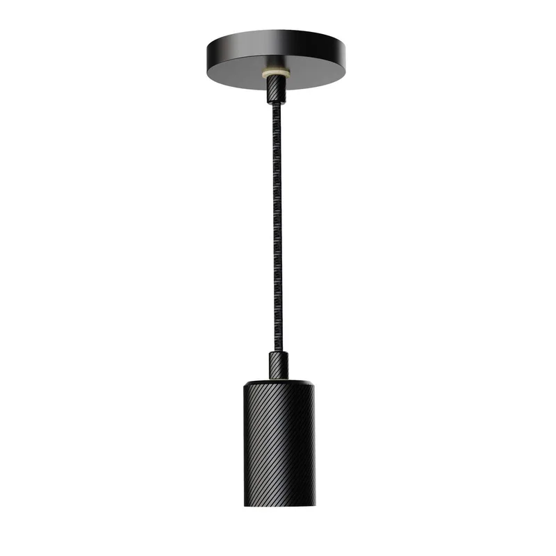 hanglamp Alix Wave, E27, afhanghoogte 300 cm de Segula en Noir – photo produit