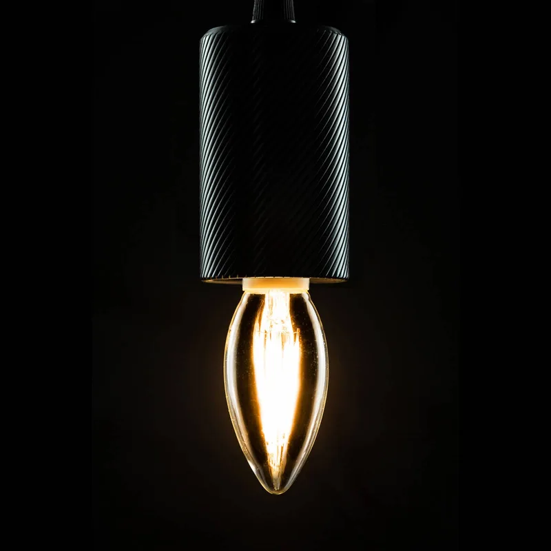 LED kaarslamp GU10 3W filament dim 2.200K de Segula – photo produit