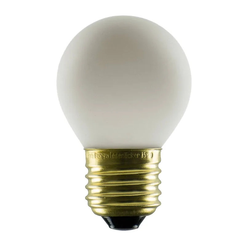 LED-pære 24V DC E27 3W 922 Golfbold mat dæmpbar fra Segula – produktbillede