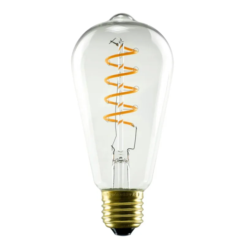 LED lamp E27 3,2W 922 rustika dimbaar fra Segula – produktbillede