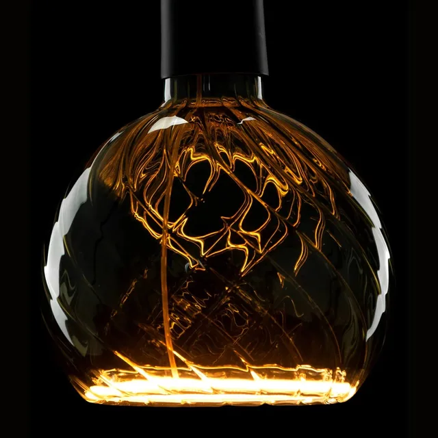floating globe twisted G150 E27 6 W grå