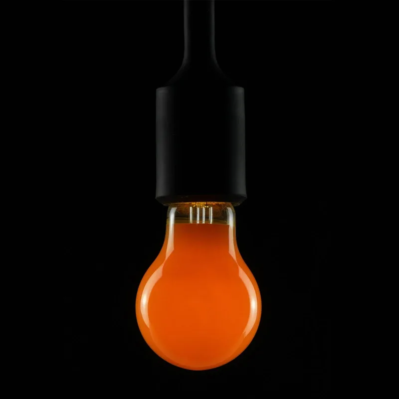 LED lamp, oranje, E27, 2 W, dimbaar von Segula – Produktfoto