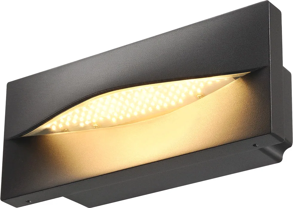 ADI Outdoor Wandeinbauleuchte, LED, 3000K, IP55, anthrazit, 15,4W - Einbauleuchten (Outdoor) de SLV – photo produit