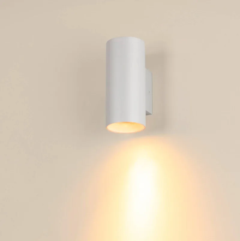 Asto Tube wandlamp, GU10, down fra SLV i Hvid – produktbillede