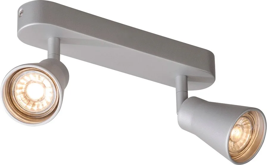 AVO CW Double, Indoor Wand- und Deckenaufbauleuchte, QPAR51, silber - Wand- und Deckenleuchten från SLV – produktbild