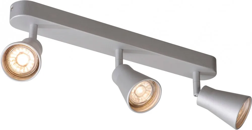 AVO CW Triple, Indoor Wand- und Deckenaufbauleuchte, QPAR51, silber - Wand- und Deckenleuchten von SLV – Produktfoto